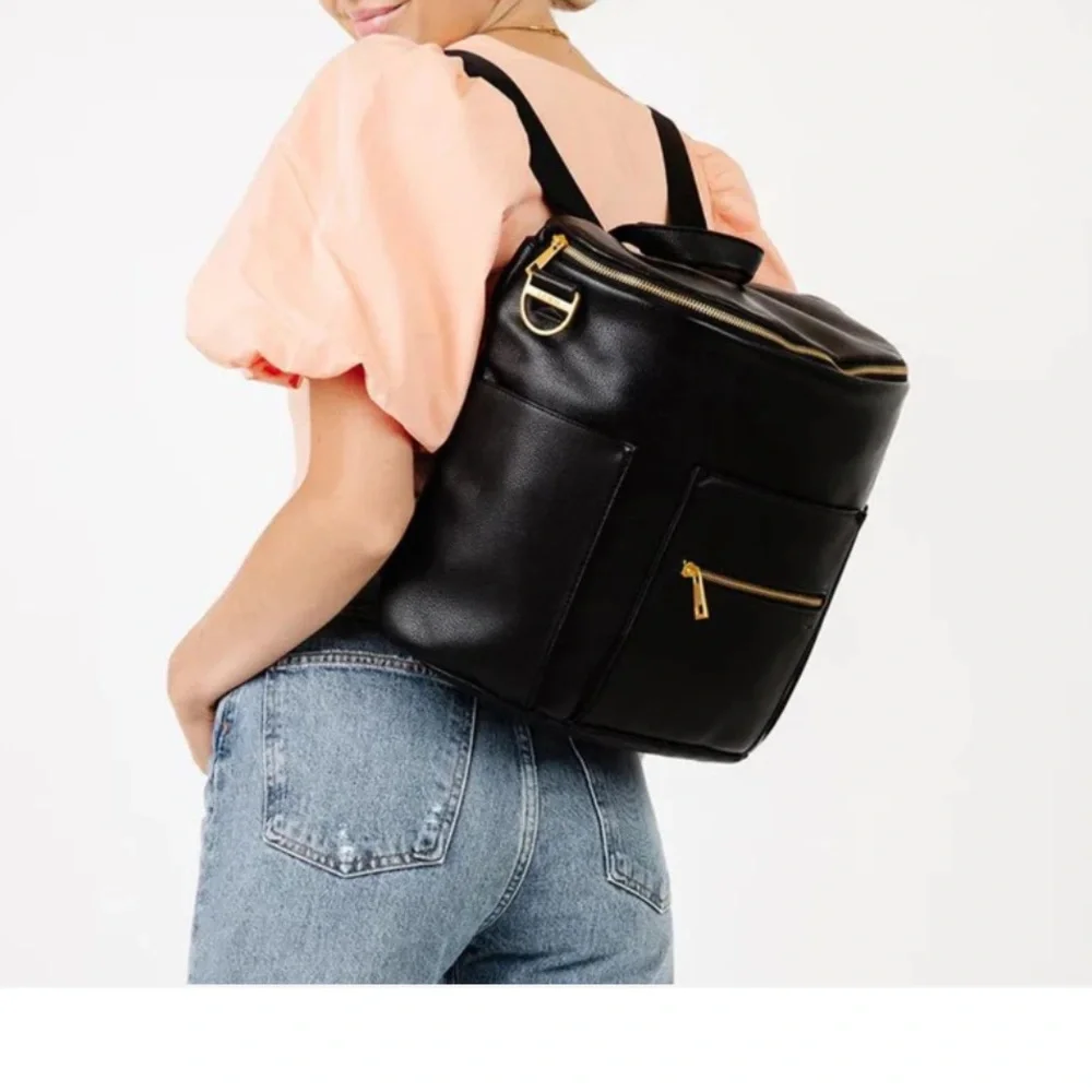 Fawn Design Original Diaper Bag (Black)
